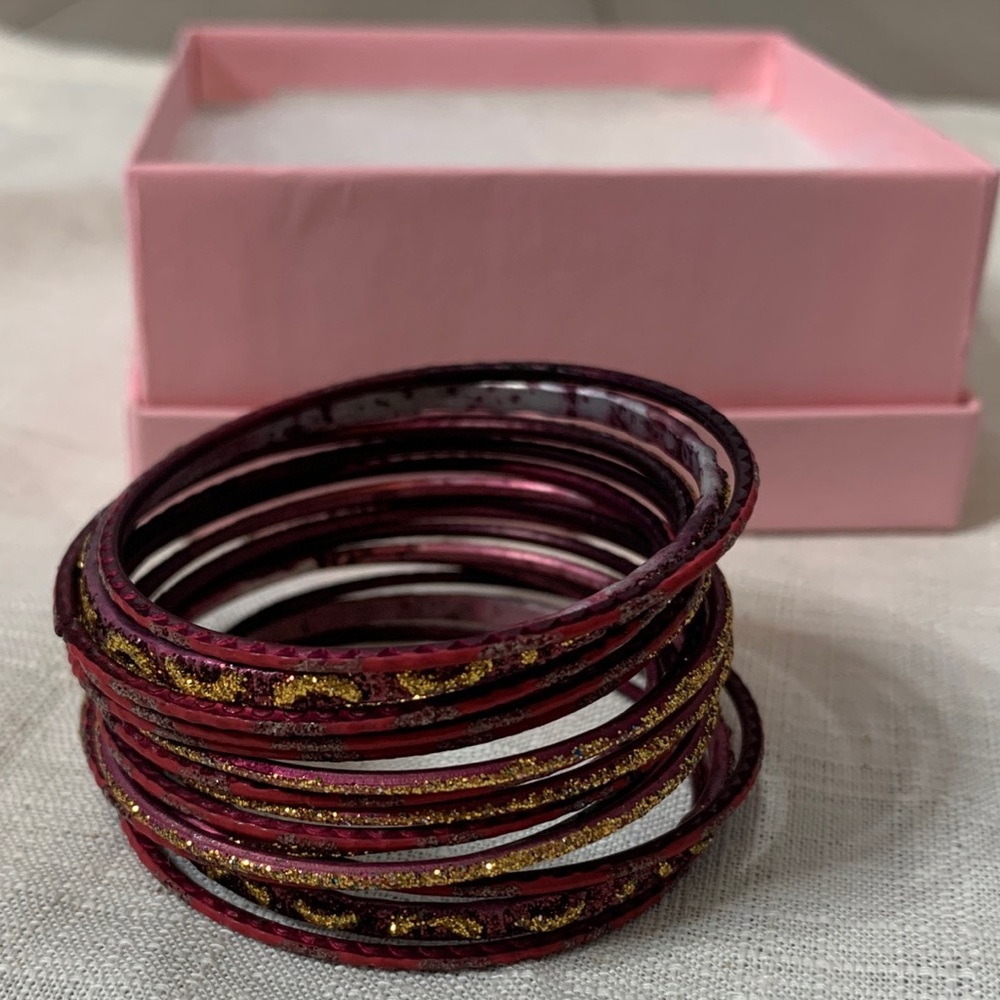 Girl’s bangle bracelets (set of 17)